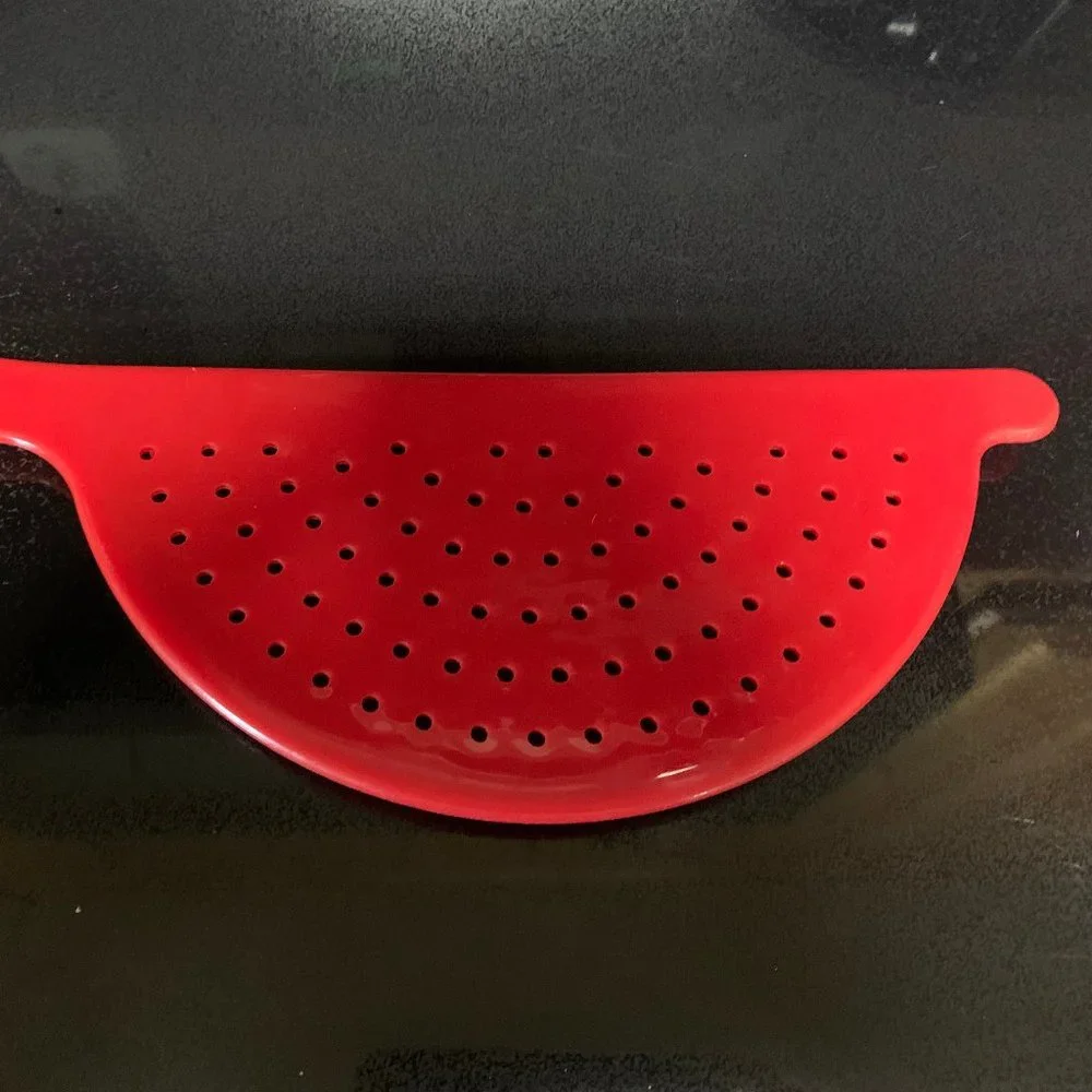 Drainer red Strainer Hand Held